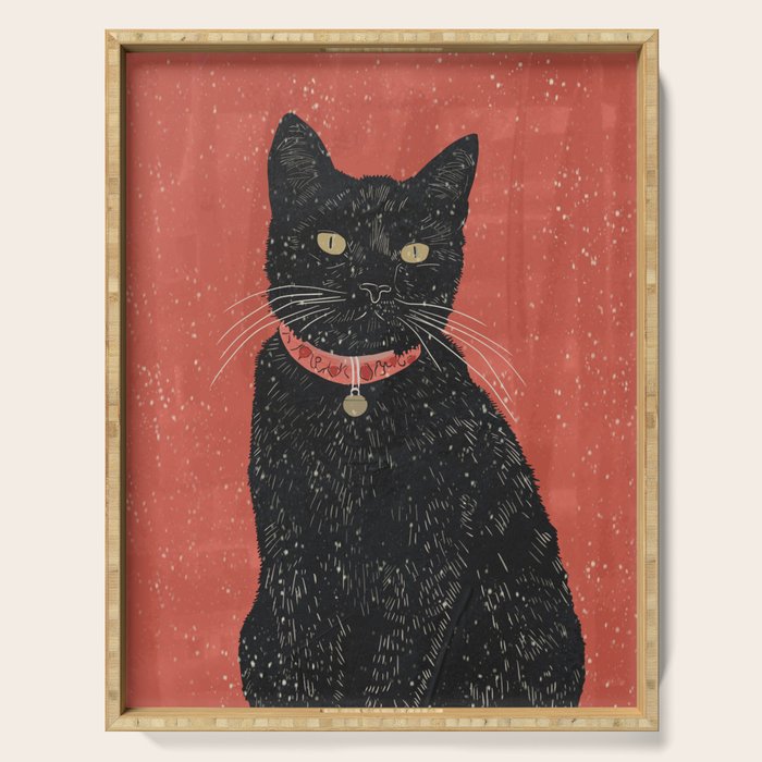 Black Cat 6 Serving Tray Gallery Image 1