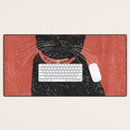 Black Cat 6 Desk Mat Gallery Image 1