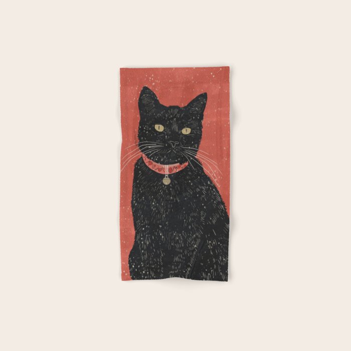 Black Cat 6 Bath Towel Gallery Image 1