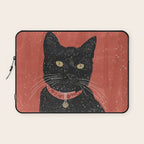 Black Cat 6 Laptop Sleeve Gallery Image 1