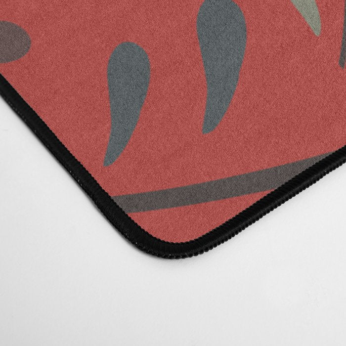 Peace Bird - Red Desk Mat Gallery Image 4