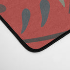 Peace Bird - Red Desk Mat Gallery Image 4