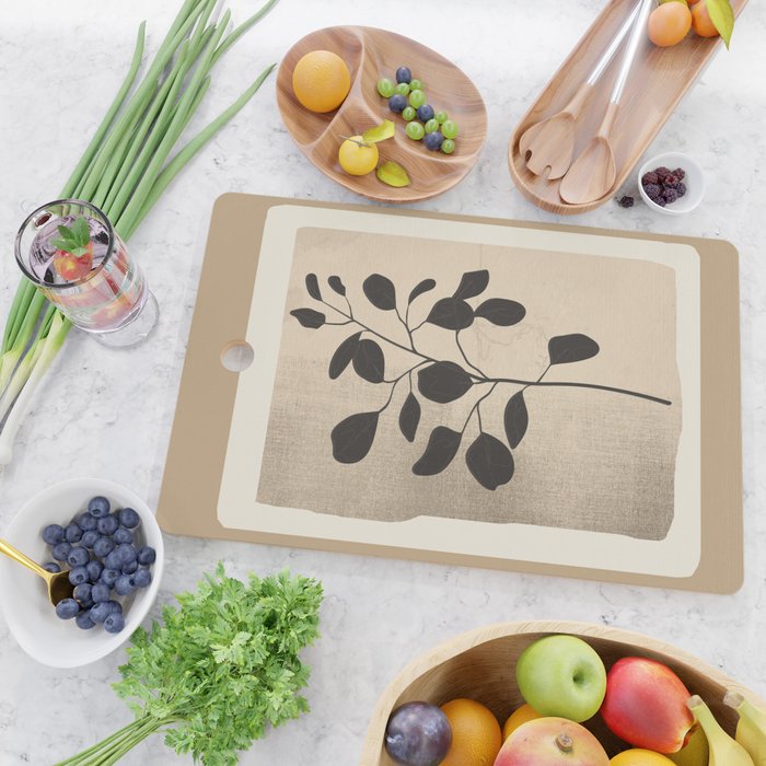 Modern Minimal Branch 1 Cutting Board Gallery Image 2