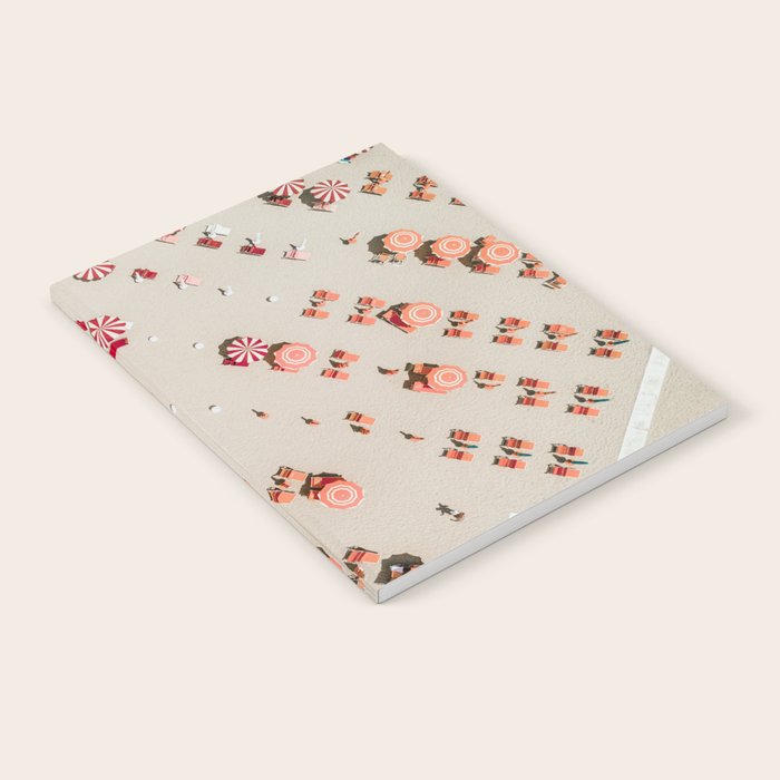 Aerial View of beach in Italy Notebook Gallery Image 2