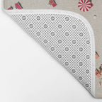 Aerial View of beach in Italy Bath Mat Gallery Image 2