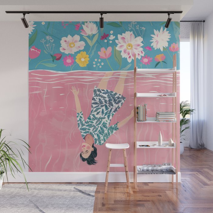In the Garden of Her Mind Wall Mural Gallery Image 1