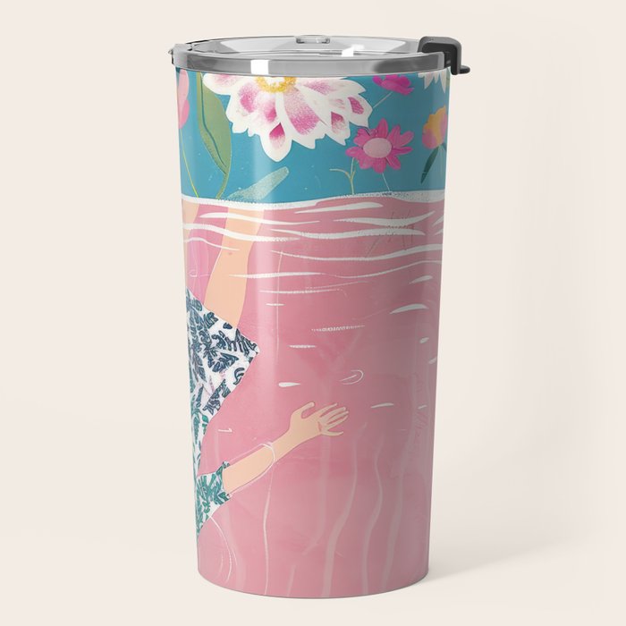 In the Garden of Her Mind Travel Mug Gallery Image 2