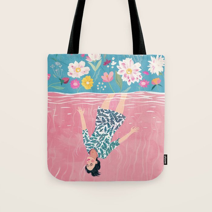In the Garden of Her Mind Tote Bag Gallery Image 1