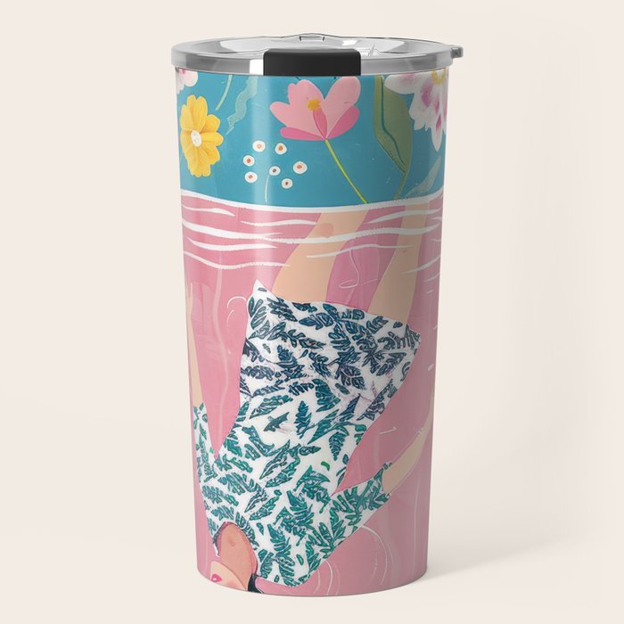 In the Garden of Her Mind Travel Mug Gallery Image 1