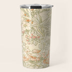 Alphonse Mucha "Anemones, Apple Blossoms and Narcissis" Travel Mug Gallery Image 1