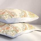 Alphonse Mucha "Anemones, Apple Blossoms and Narcissis" Pillow Sham Gallery Image 3