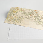 Alphonse Mucha "Anemones, Apple Blossoms and Narcissis" Wrapping Paper Gallery Image 2