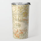 Alphonse Mucha "Anemones, Apple Blossoms and Narcissis" Travel Mug Gallery Image 2