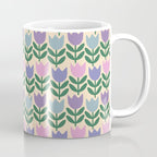 Tulip - Pastel Floral Pattern Coffee Mug Gallery Image 1