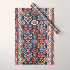 Kolyai  Antique South Kurdistan Persian Rug Print Wrapping Paper Gallery Image 1