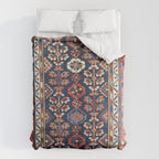Kolyai  Antique South Kurdistan Persian Rug Print Duvet Cover Gallery Image 6