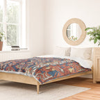 Kolyai  Antique South Kurdistan Persian Rug Print Duvet Cover Gallery Image 2