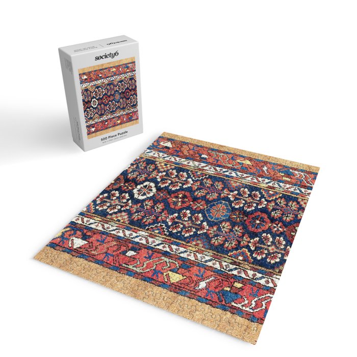 Kolyai  Antique South Kurdistan Persian Rug Print Jigsaw Puzzle Gallery Image 2