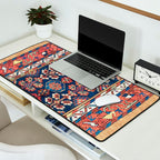 Kolyai  Antique South Kurdistan Persian Rug Print Desk Mat Gallery Image 2