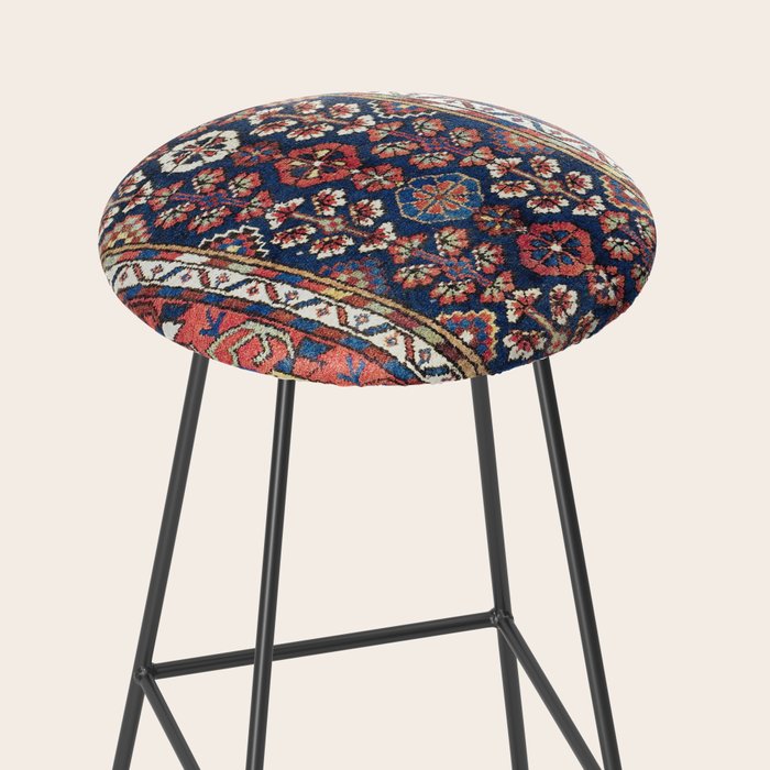 Kolyai  Antique South Kurdistan Persian Rug Print Stool Gallery Image 2