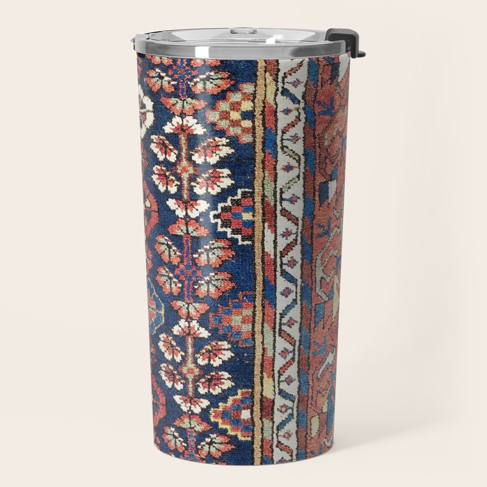Kolyai  Antique South Kurdistan Persian Rug Print Travel Mug Gallery Image 2