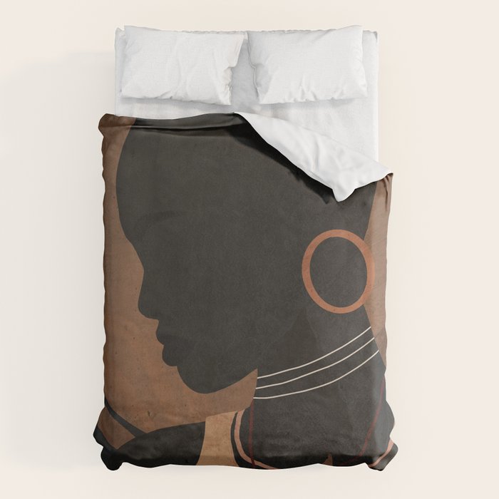 Tropical Girl 29 Duvet Cover Gallery Image 1