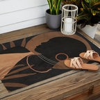 Tropical Girl 29 Outdoor Rug Gallery Image 2