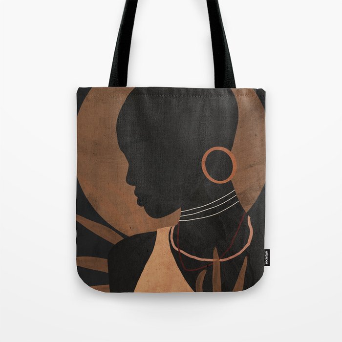 Tropical Girl 29 Tote Bag Gallery Image 1