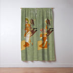 MAHARANA ARI SINGH OF MEWAR RIDING WITH A COMPANION BY THE ARTIST JUGARSI, MEWAR, RAJASTHAN 1765-66  Window Curtain Gallery Image 3