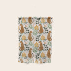 Spring Cheetah Pattern I - Green and Yellow Wall Hanging Gallery Image 1