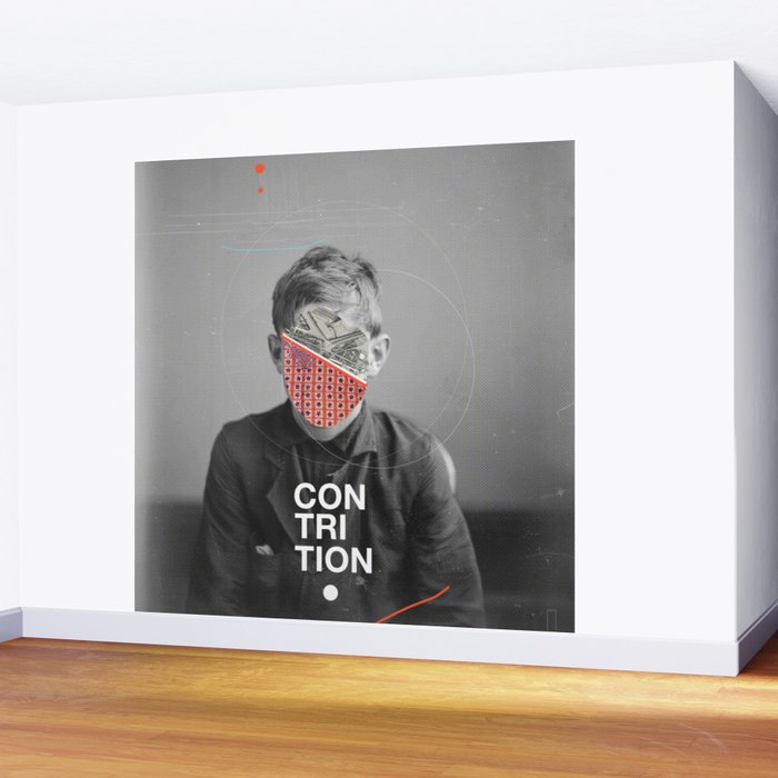 Contrition Wall Mural Gallery Image 2