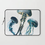 Metallic Jellyfish V-Custom Laptop Sleeve Gallery Image 1