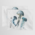 Metallic Jellyfish V-Custom Placemat Gallery Image 1