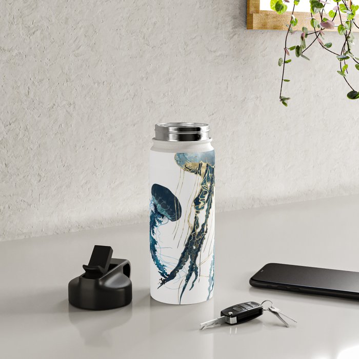 Metallic Jellyfish V-Custom Water Bottle Gallery Image 4