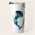 Metallic Jellyfish V-Custom Travel Mug Gallery Image 3