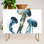 Metallic Jellyfish V-Custom Credenza Gallery Image 1