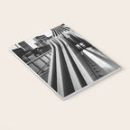 Pittsburgh Pennsylvania Steel City Skyline Bridge Black White Print Notebook Gallery Image 3
