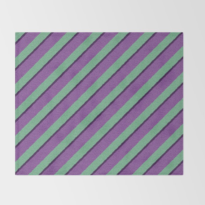 STRIPES - 003 - d Throw Blanket Gallery Image 2