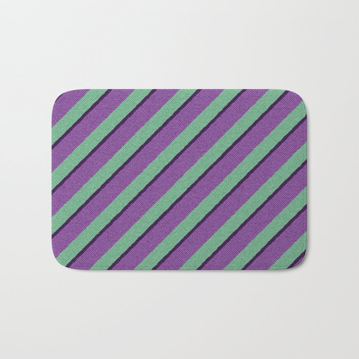 STRIPES - 003 - d Bath Mat Gallery Image 1