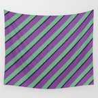 STRIPES - 003 - d Wall Tapestry Gallery Image 4