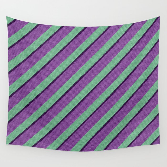 STRIPES - 003 - d Wall Tapestry Gallery Image 4
