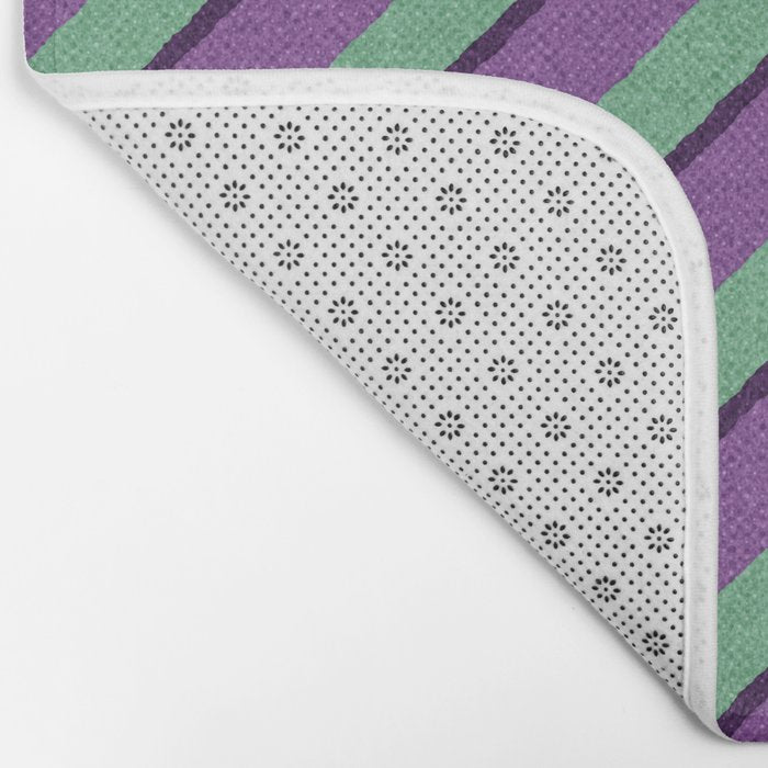 STRIPES - 003 - d Bath Mat Gallery Image 2