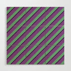 STRIPES - 003 - d Wood Wall Art Gallery Image 1