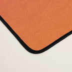 Hot Magenta Pink and Orange Trendy Ombre Desk Mat Gallery Image 4