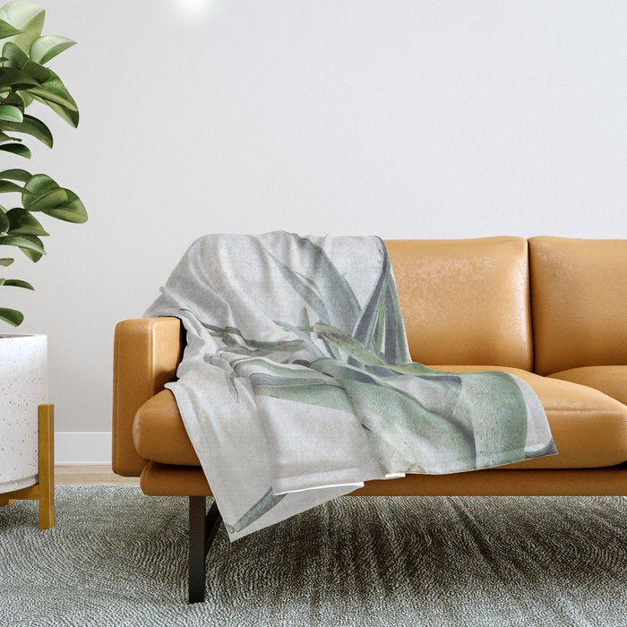 Air Plant II Throw Blanket Gallery Image 1