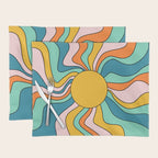 Retro 70s Colorful Sunshine Placemat Gallery Image 1