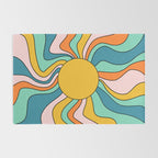 Retro 70s Colorful Sunshine Rug Gallery Image 2