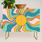 Retro 70s Colorful Sunshine Credenza Gallery Image 1