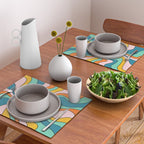 Retro 70s Colorful Sunshine Placemat Gallery Image 2
