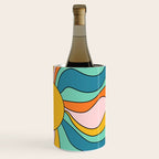 Retro 70s Colorful Sunshine Wine Chiller Gallery Image 3